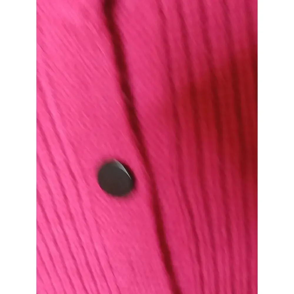 Maison Martin Margiela Boxy Ribbed Cardigan - Raspberry Size Medium
